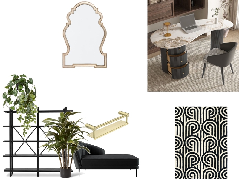Noble & Precious - Home Office Mood Board by Daley Cook Designs on Style Sourcebook