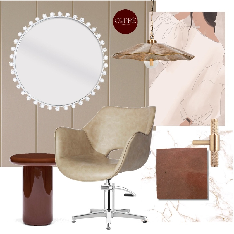 Salon Mood Board by COPRÈ INTERIORS on Style Sourcebook