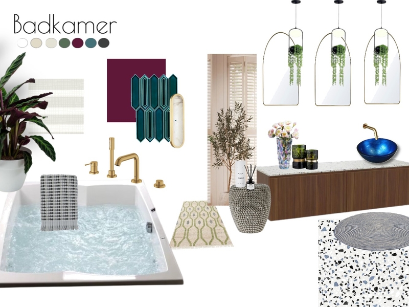 Badkamer kolibrie Mood Board by Charlotte Symens on Style Sourcebook