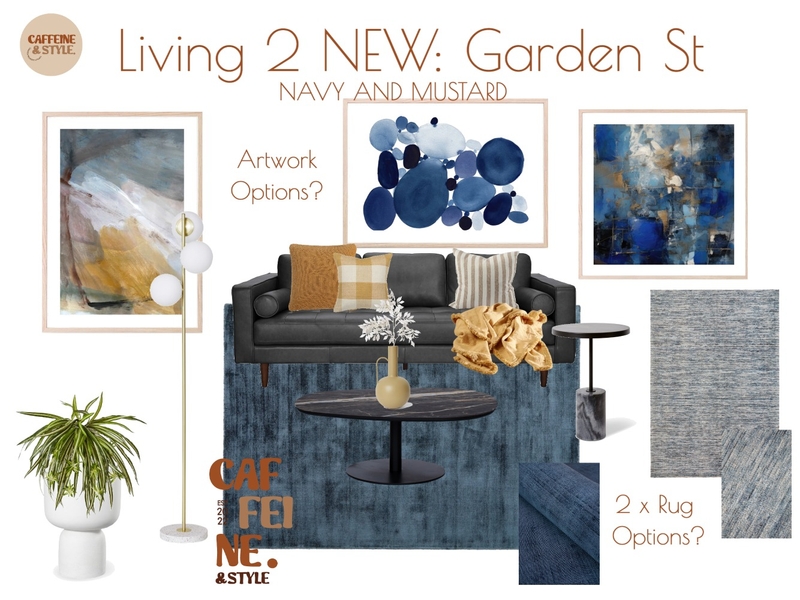 Living Area 2 - Garden St (v3) Mood Board by Caffeine and Style Interiors - Shakira on Style Sourcebook