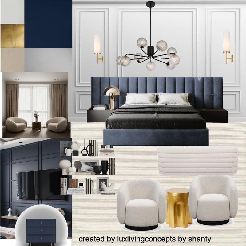 bedroom mock up design #1 Mood Board by Luxlivingconceptsbyshanty on Style Sourcebook