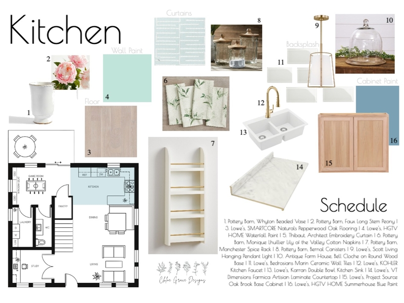 1 | Kitchen Board Mood Board by Chloe Grace on Style Sourcebook