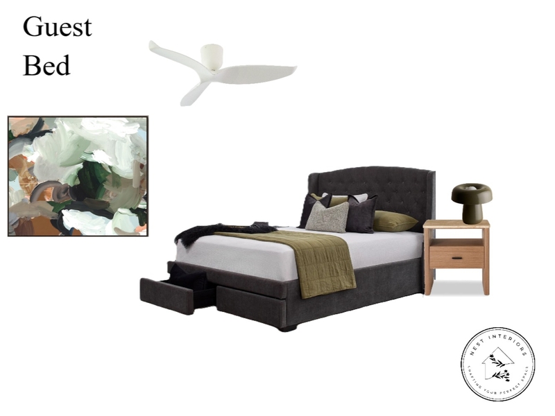 Guest Bed - 75 Romano Crescent, Iluka Mood Board by Nest Interiors on Style Sourcebook