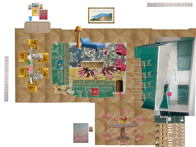 Great Room Space Planning Scale Mood Board by dl2407 on Style Sourcebook