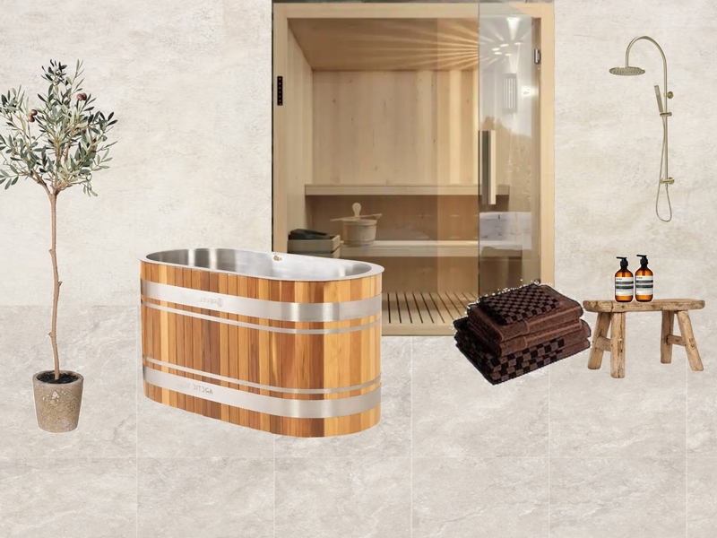 Spa Mood Board by alexaflood on Style Sourcebook