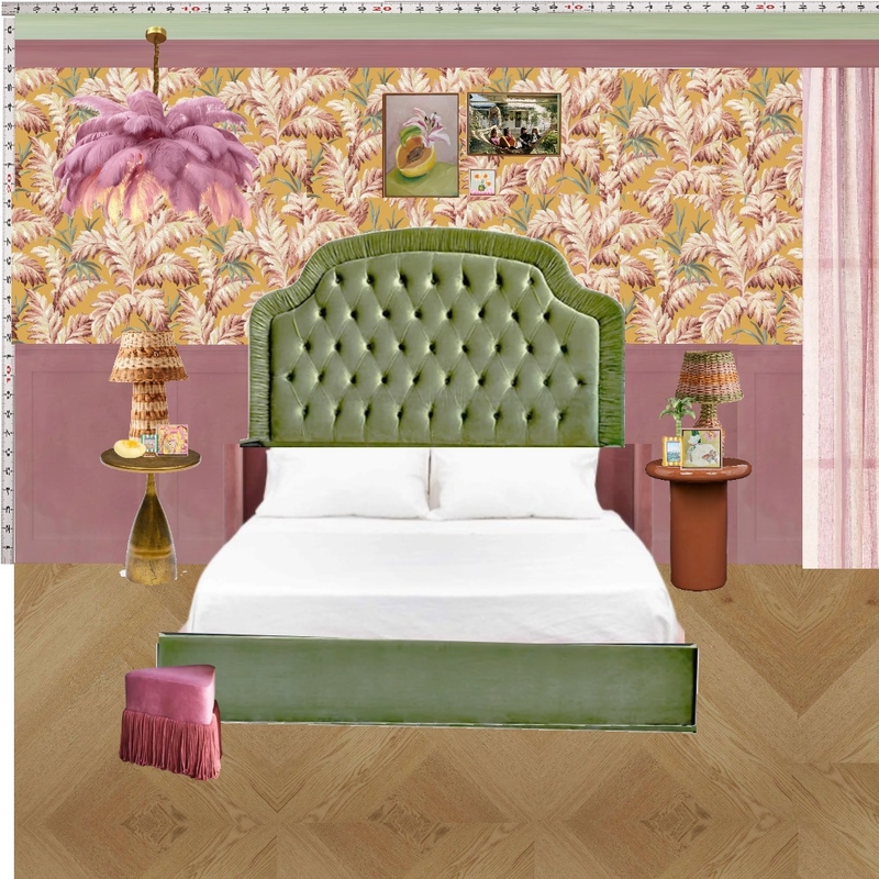 Old Hollywood Bedroom Wall Mood Board by dl2407 on Style Sourcebook