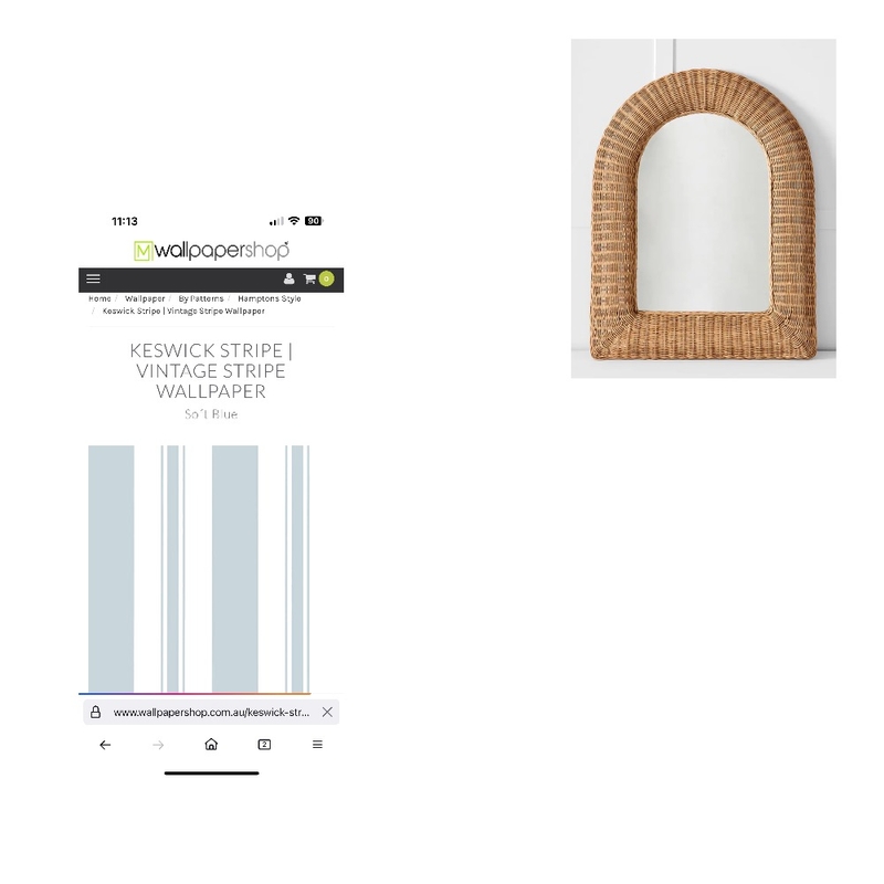 Powder Room Mood Board by Kelley on Style Sourcebook