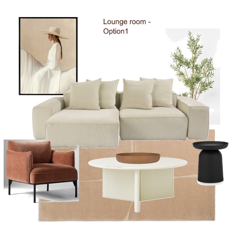 JR_Lounge Option 1 Mood Board by MEL MAR DESIGN on Style Sourcebook