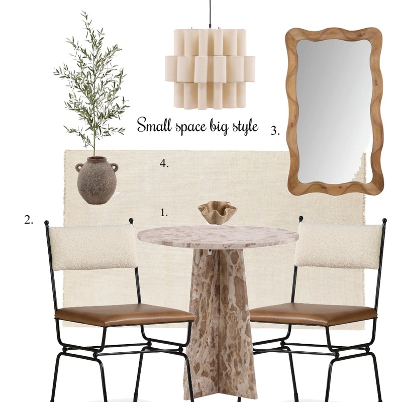Small space Dining Mood Board by L'Atelier HOME on Style Sourcebook