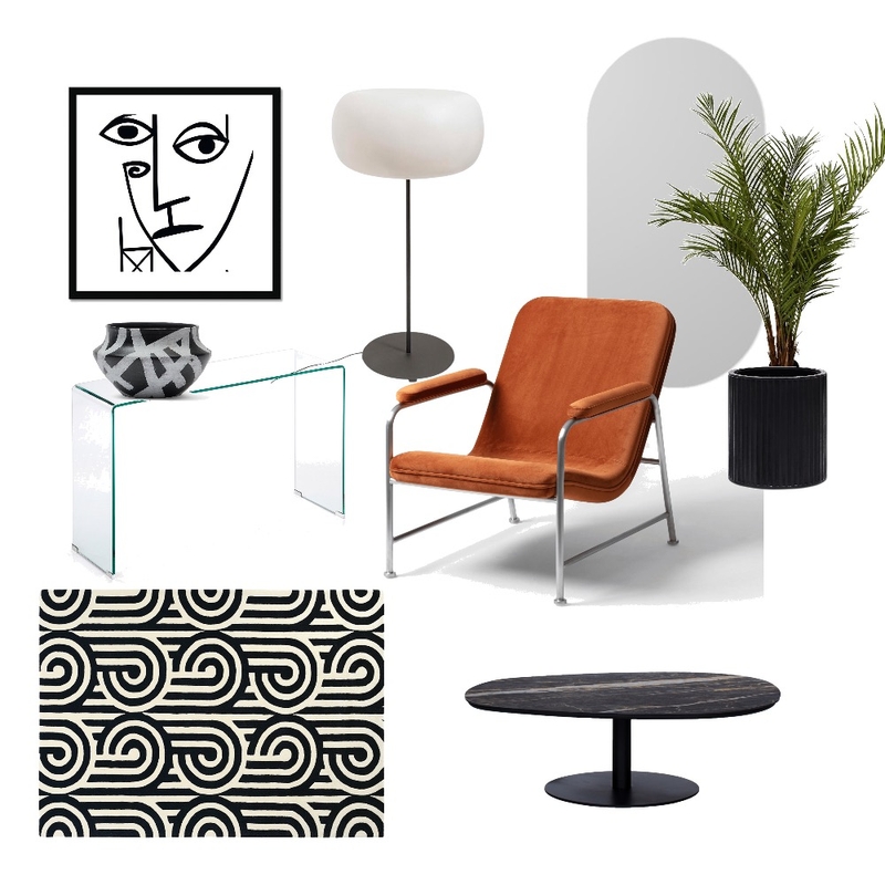 Modern Graphic Luxe Mood Board by DaviesAdam on Style Sourcebook