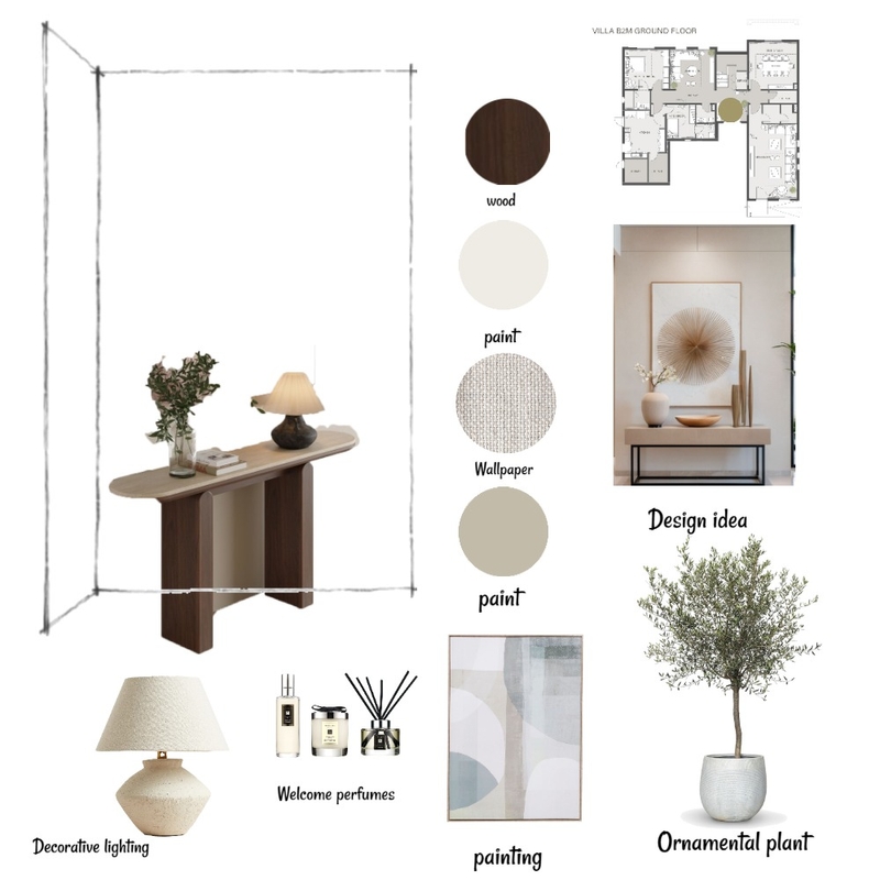مدخل Mood Board by maram_mys on Style Sourcebook
