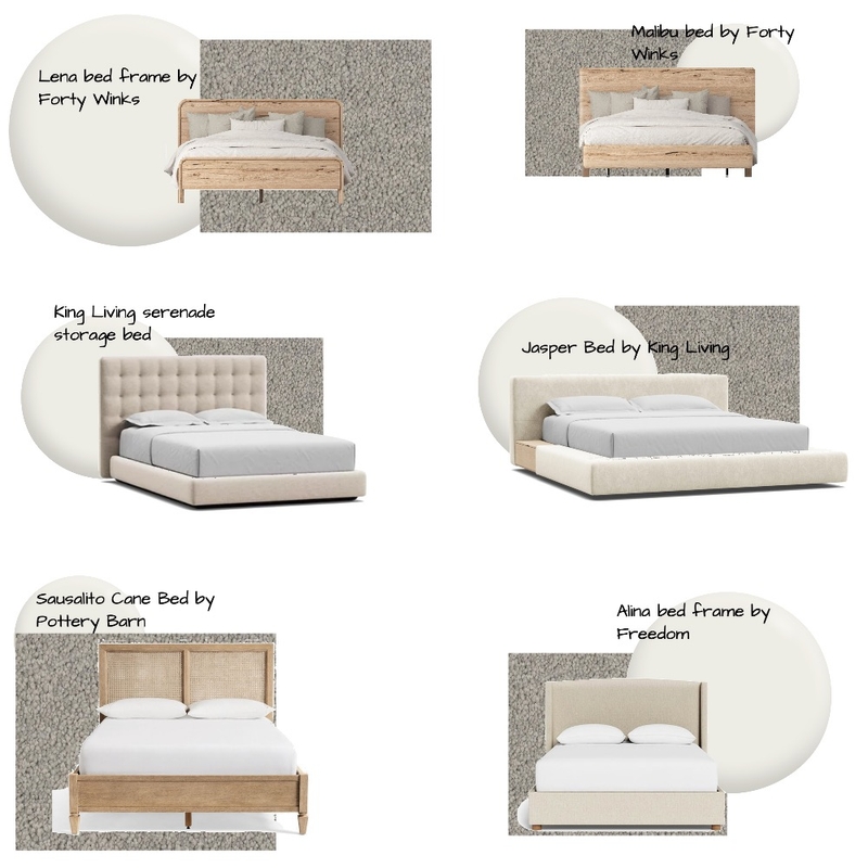 BED CHOICES Mood Board by Hayley Parker on Style Sourcebook
