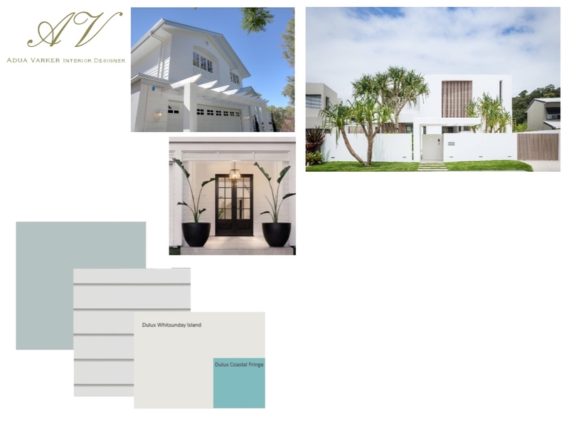 Australian Coastal Front elevation Mood Board by Adua on Style Sourcebook