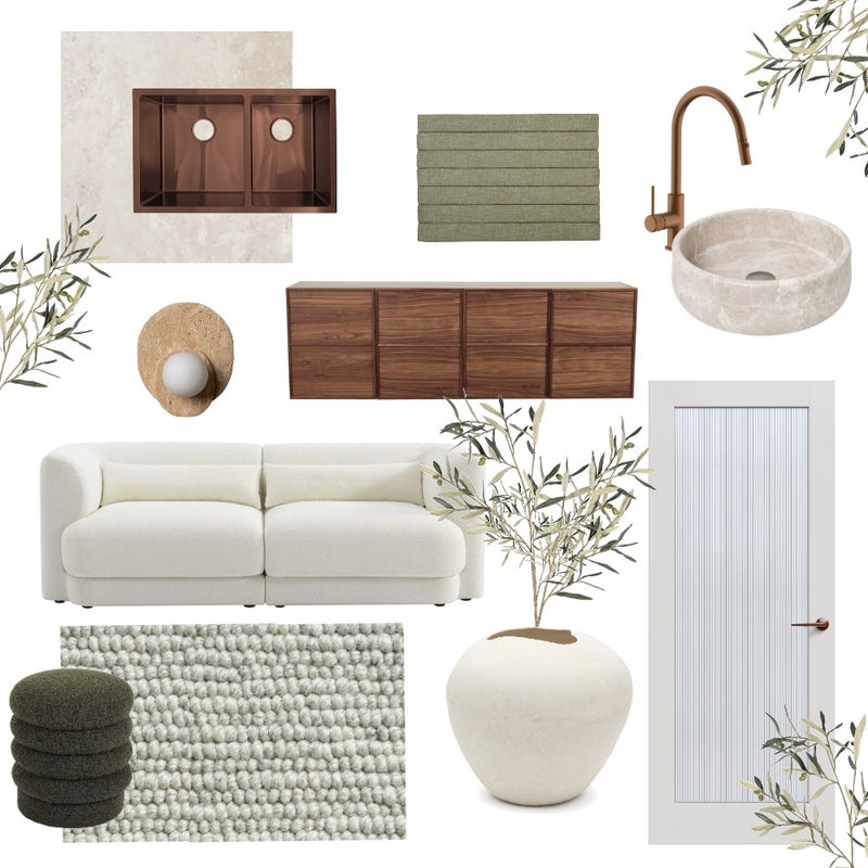 Copper & Green Mood Board by tashyt89@gmail.com on Style Sourcebook