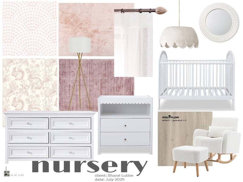 nursery Mood Board by lucemari on Style Sourcebook