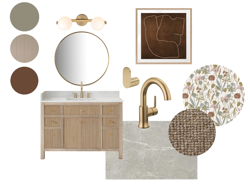 Clark Ave - Guest Bath Mood Board by Sarah Beairsto on Style Sourcebook