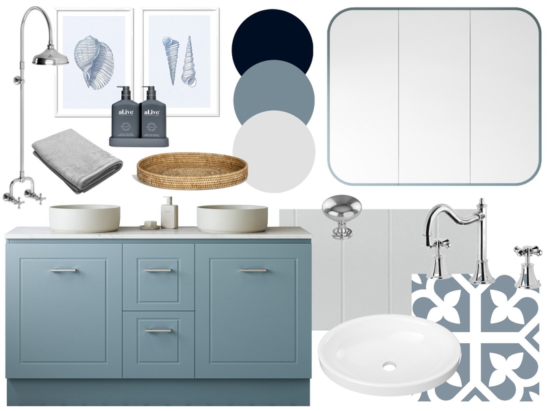 Hamptons | Nevada Classic with Jazz Arch Frame Shaver Mood Board by Timberline on Style Sourcebook