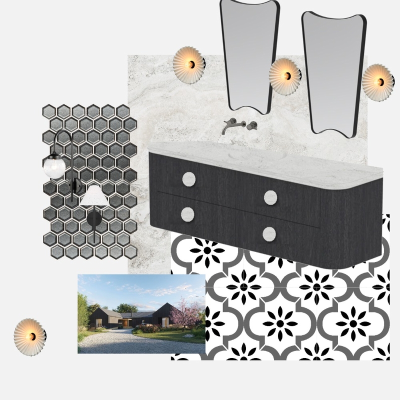 House One - Heritage Hex Option Mood Board by Carley & Co. Design on Style Sourcebook