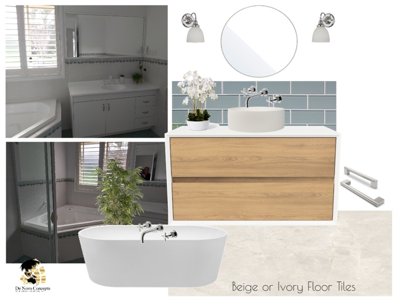 Collets Main bathroom Mood Board by De Novo Concepts on Style Sourcebook