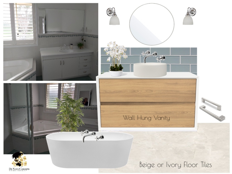 Collets Main bathroom Mood Board by De Novo Concepts on Style Sourcebook