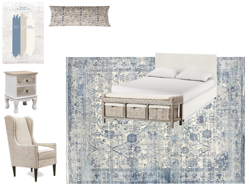 Helen Camps Cottage Bedroom Mood Board by helen.Camps01hc@gmail.com on Style Sourcebook