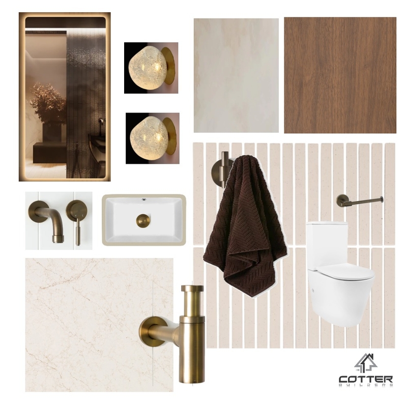 Elysian - Powder Room 1 Mood Board by Cotter Builders on Style Sourcebook