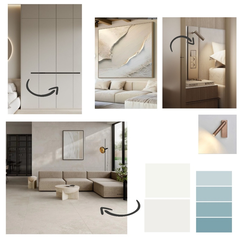 חדר שינה Mood Board by Deborah on Style Sourcebook