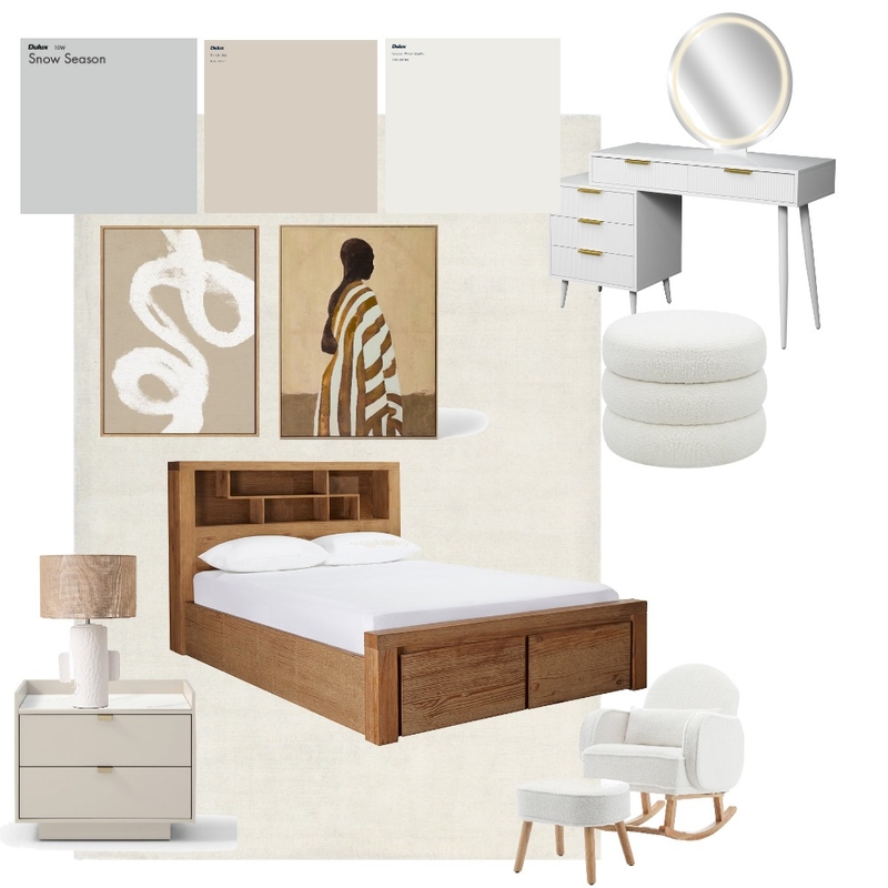 Shanece Andrews Bedroom Master Bedroom Mood Board by jdarinteriors on Style Sourcebook
