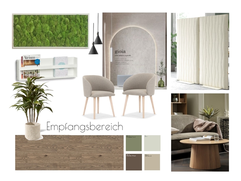 Empfangsbereich mit Rundung Mood Board by RiederBeatrice on Style Sourcebook