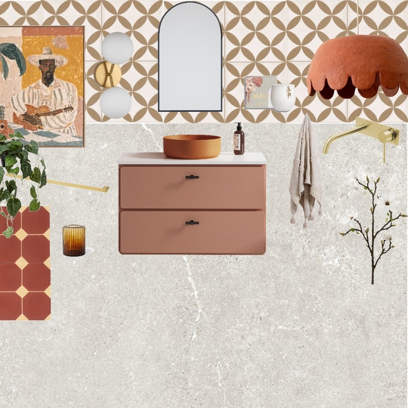 Bathroom 6 Mood Board by 47502@stpetersgirls.sa.edu.au on Style Sourcebook