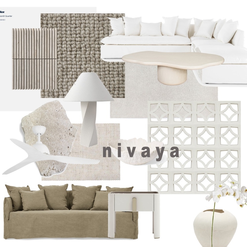 N I V A Y A Mood Board by D V L P M NT on Style Sourcebook