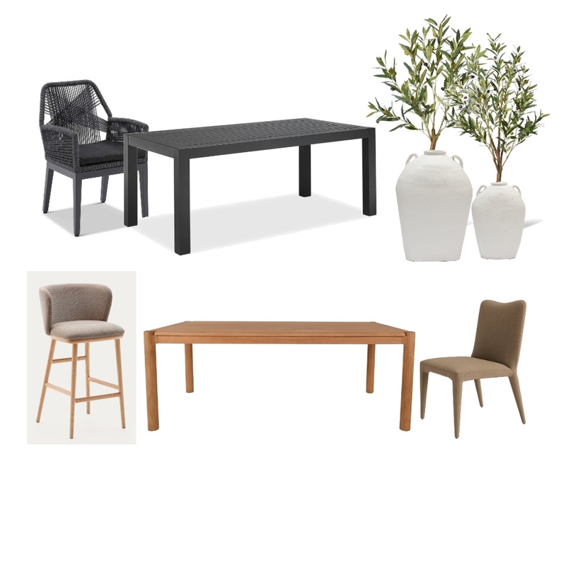 Outdoor Indoor dining and kitchen stools Mood Board by Bronwynblue on Style Sourcebook