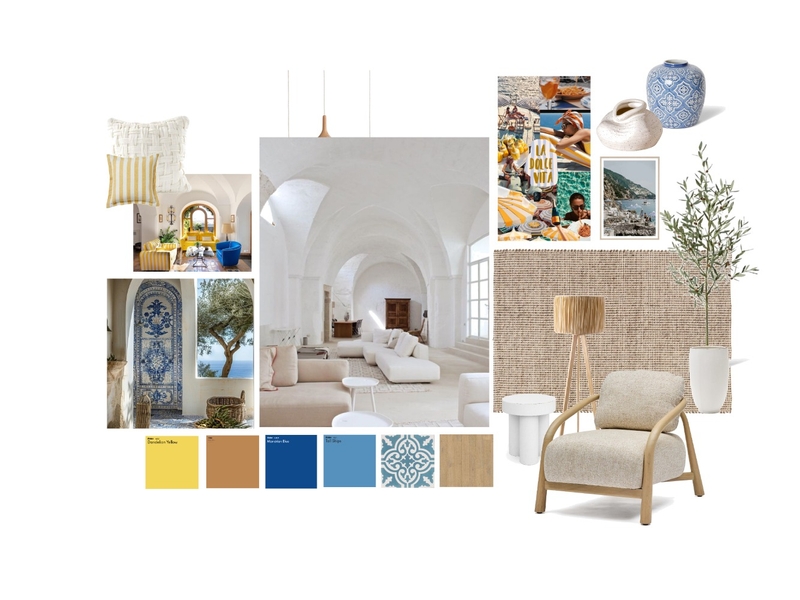 Mediterranean Living mood board Mood Board by Studio Cue Interiors on Style Sourcebook