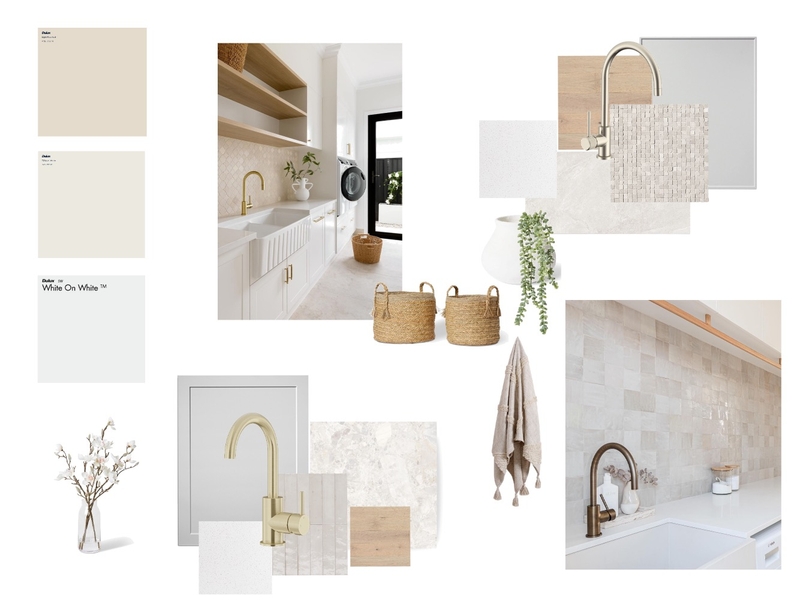 Laundry concept beige Mood Board by Salty Interiors Co on Style Sourcebook