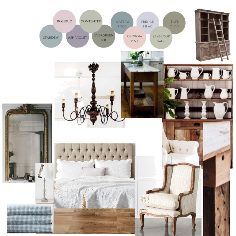 French Provincial Mood Board by Chiefdesigns! on Style Sourcebook