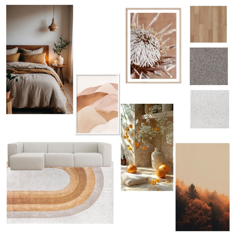 Orange earthy tones - Own home Mood Board by TaylahB on Style Sourcebook