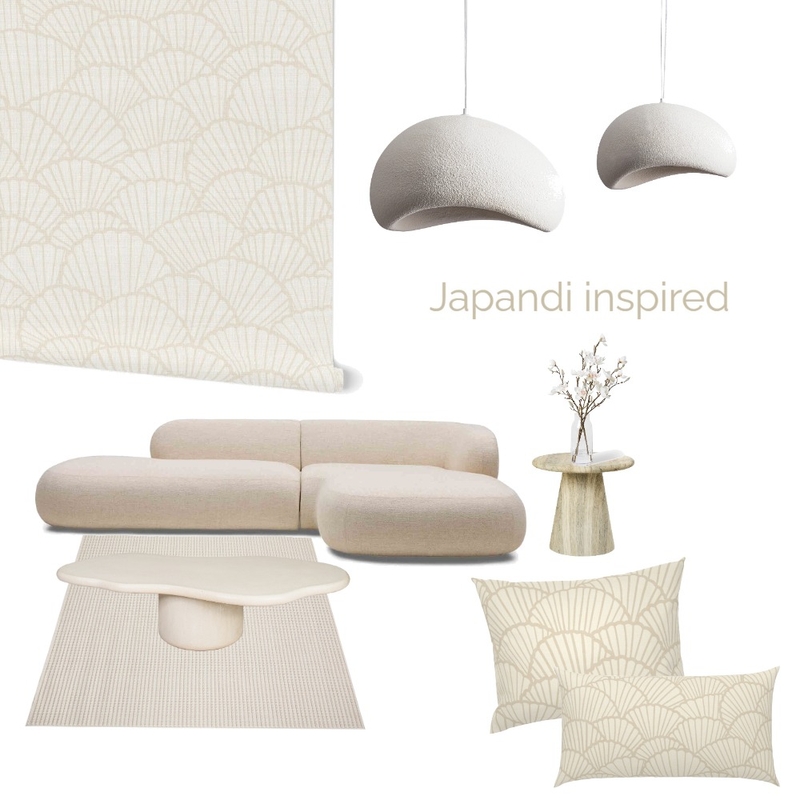 japandi inspired living room Mood Board by studioninocka@gmail.com on Style Sourcebook