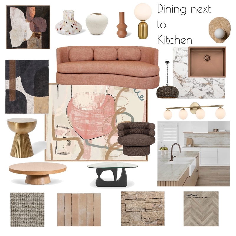 Dining next to Kitchen Mood Board by AJ Design on Style Sourcebook