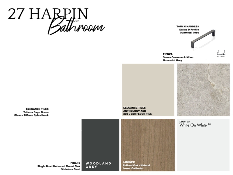 27 Harpin Bathroom Mood Board by jessica@russellparsons.com.au on Style Sourcebook