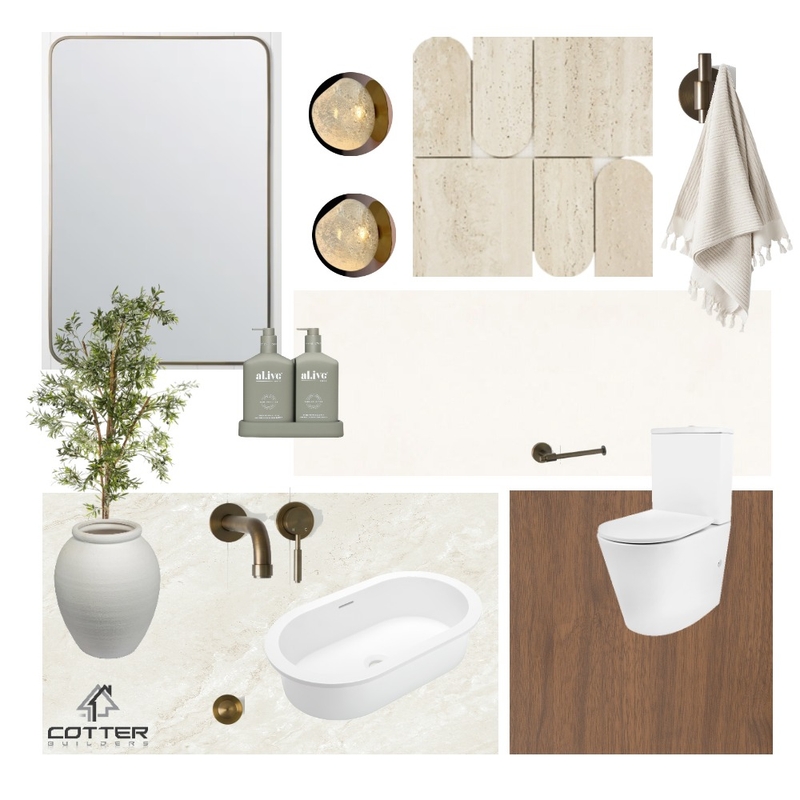 Elysian - Kids Powder Room Mood Board by Cotter Builders on Style Sourcebook