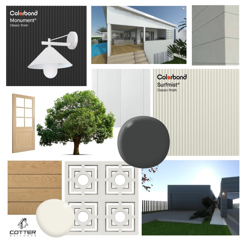 The Beach House - Exterior Mood Board by Cotter Builders on Style Sourcebook