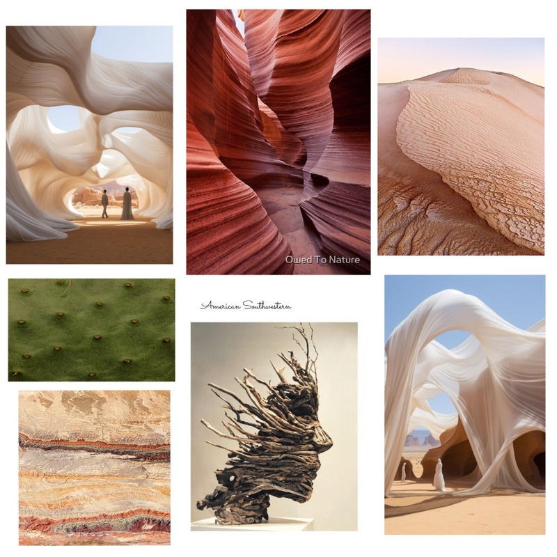 American Southwestern Mood Board by Clover15 on Style Sourcebook