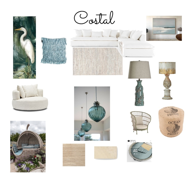 Costal Mood Board by tamera on Style Sourcebook