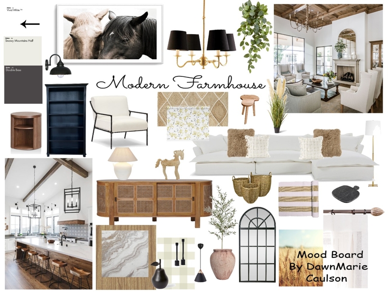 Modern Farmhouse Mood Board for Module 3 Mood Board by Dawnmariecaulson on Style Sourcebook