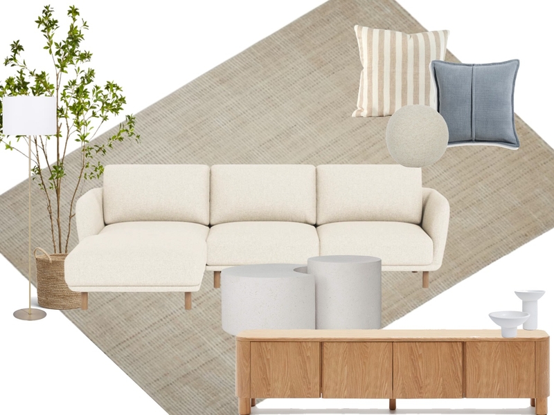 8/27 york street, nundah  - lounge room revised Mood Board by tlaws on Style Sourcebook