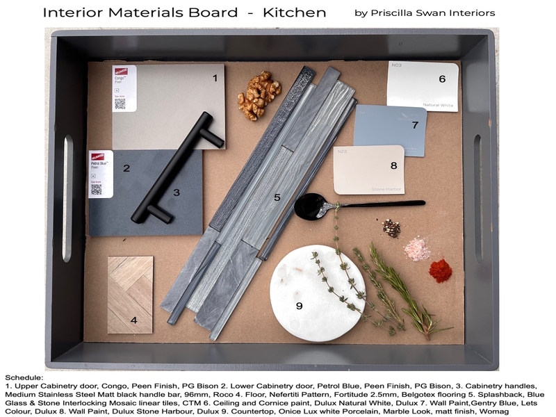 Materials board Mood Board by PriscillaS on Style Sourcebook