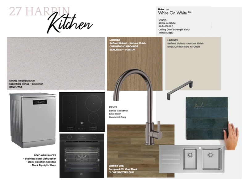 27 Harpin Kitchen Mood Board by jessica@russellparsons.com.au on Style Sourcebook