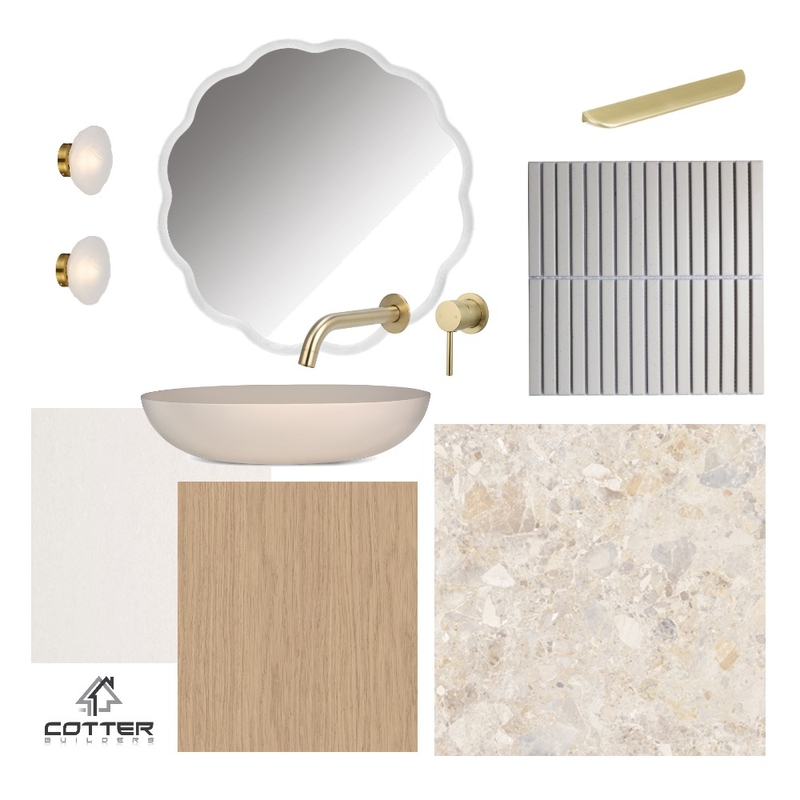 The Beach House - Powder Room Mood Board by Cotter Builders on Style Sourcebook