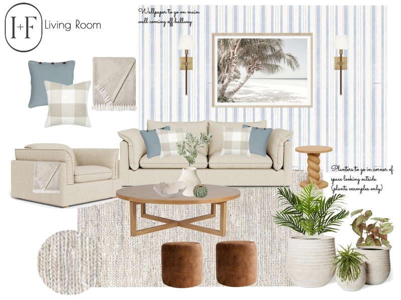 Living room Mood Board by Ivy + Finch Design on Style Sourcebook