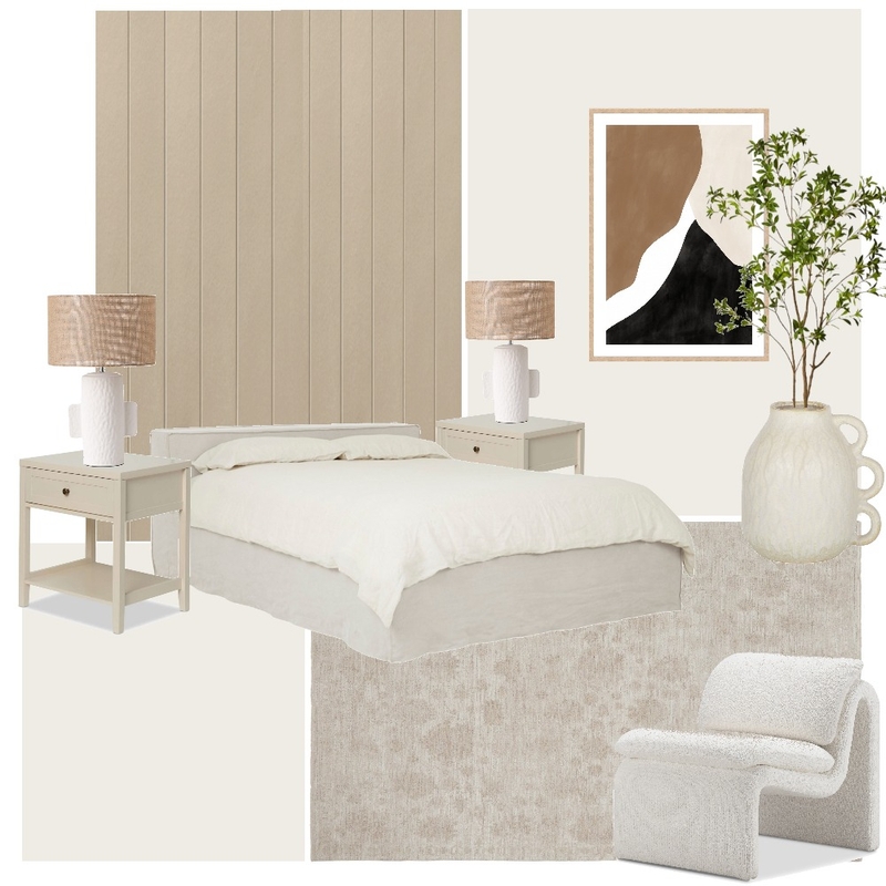 Steph & Gian Flora Husk Mood Board by Rug Culture on Style Sourcebook